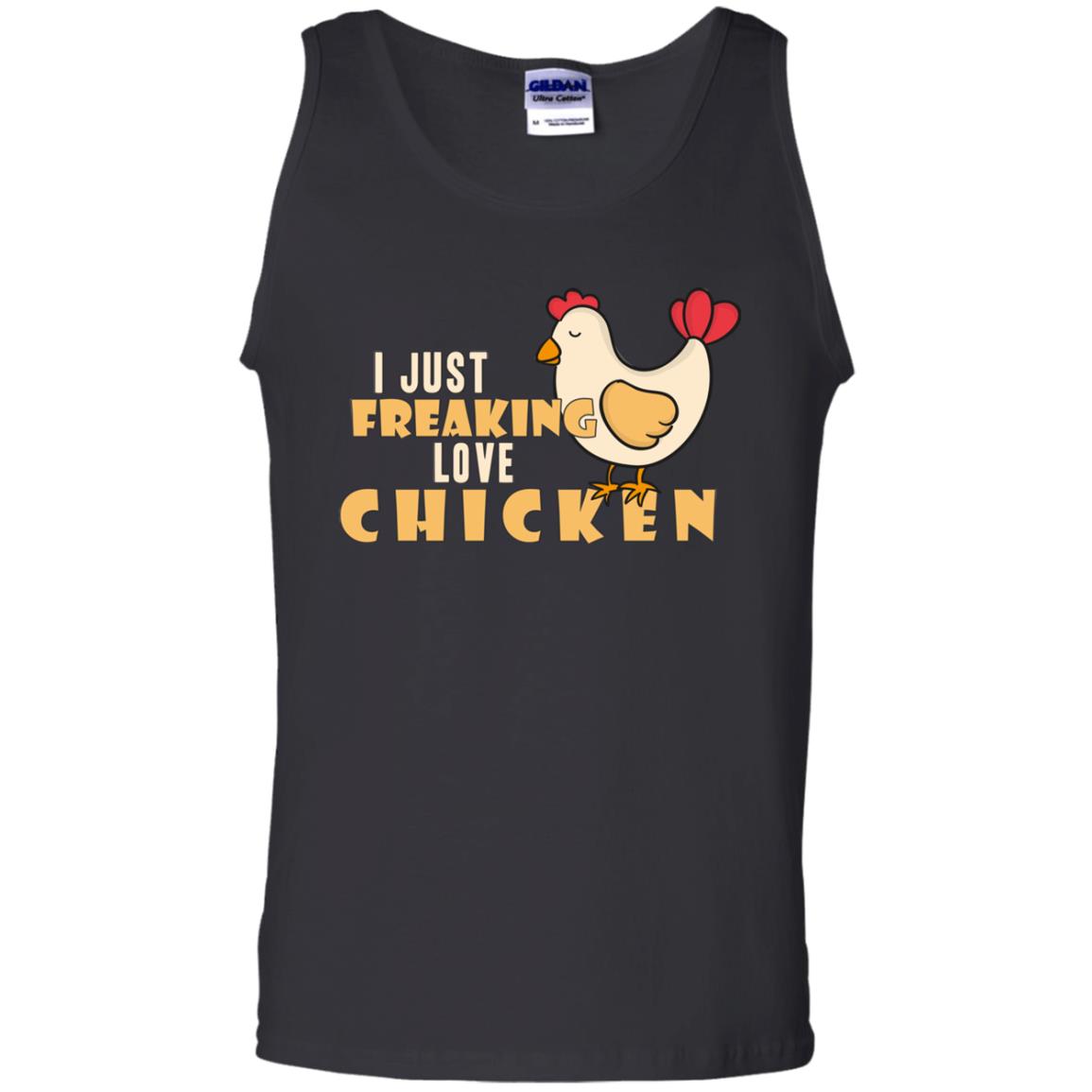 I Just Freaking Love Chicken Shirt Black