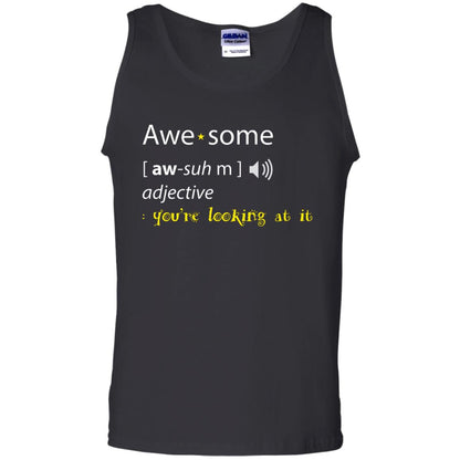 Awesome You_re Looking At It Cool Shirt For Boys Or Girls Black