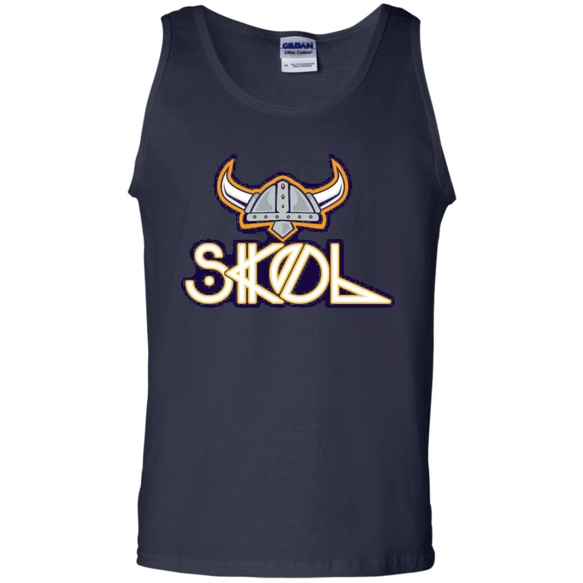 Skol Chant T-shirt With Nordic Helmet Navy