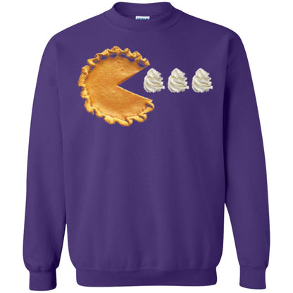 Pumpkin Pie Thanksgiving T-shirt Purple