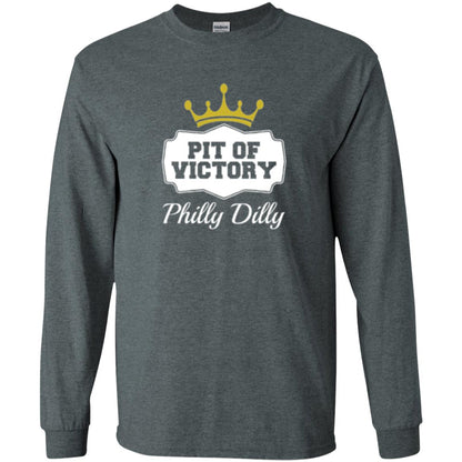 Football Lover T-shirt Philly Dilly Pit Of Victory T-shirt Dark Heather