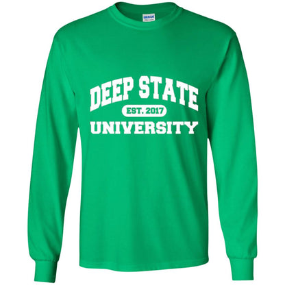 Deep State University T-shirt Irish Green