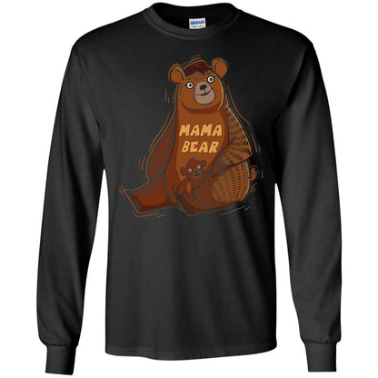 First Time Mothers Day Shirts Mama Bear Black