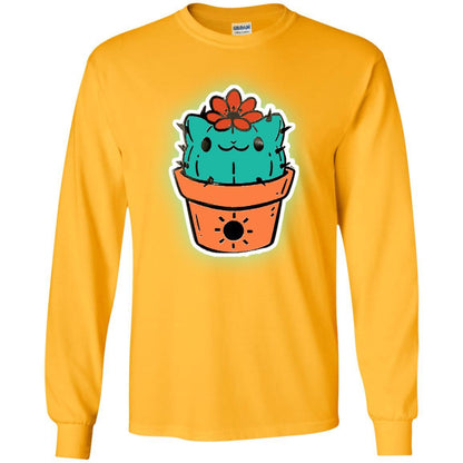 Cat Lovers T-shirt Catcus Gold