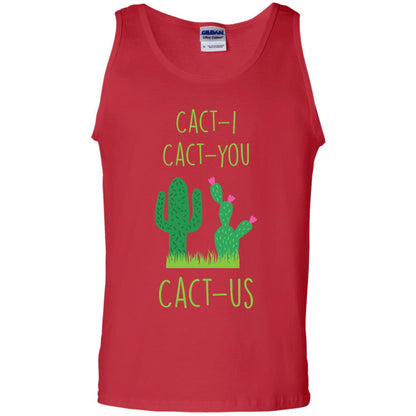 Funny Cactus Shirt Cact-i Cact-us Spring Desert Cactus Red