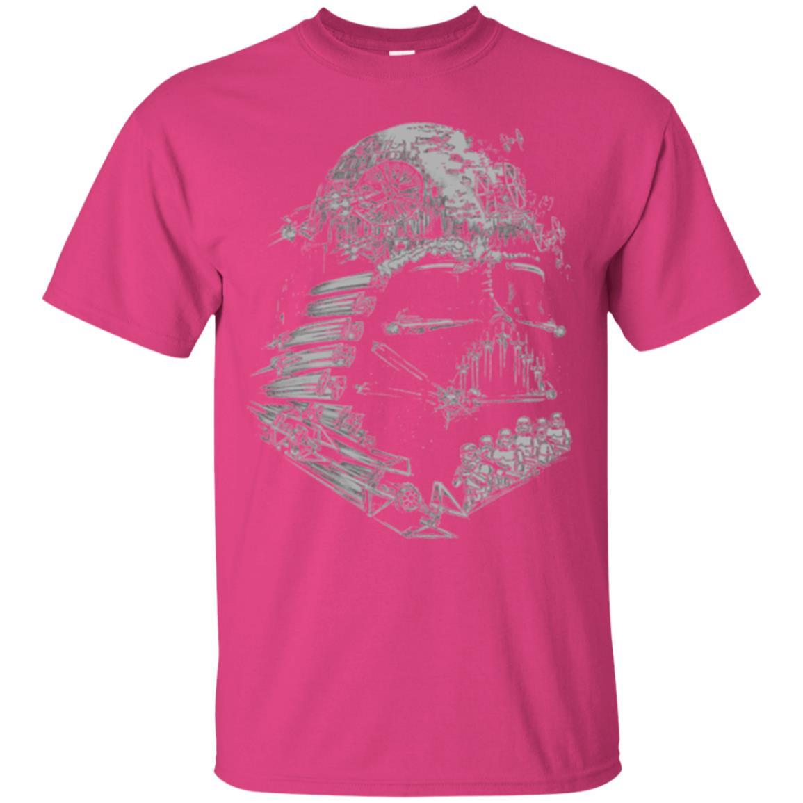 Film T-shirt Star Wars Darth Vader Build The Empire Graphic Heliconia