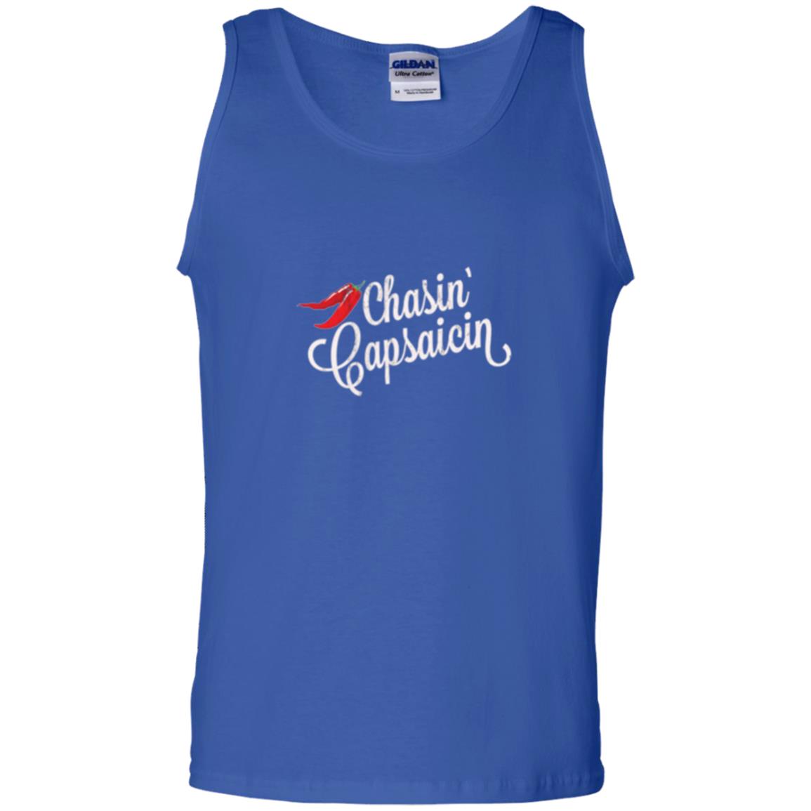 Hot Pepper Lover T-shirt Chasin Capsaicin Spicy Food Royal