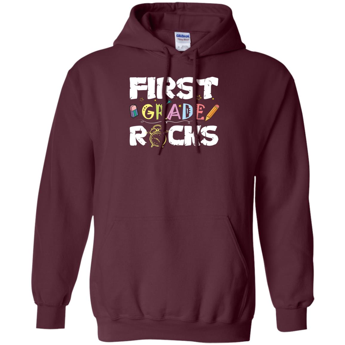 First Grade Shirt 1st Grade 2018 Shirt Maroon