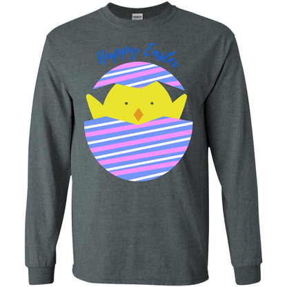 Easter Shirt Happy Easter Dark Heather