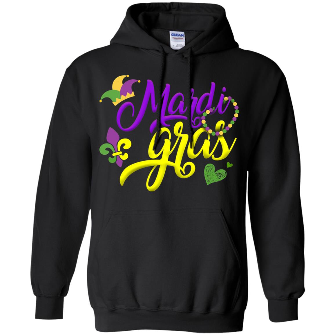 Mardi Gras 2018 T-shirt Black