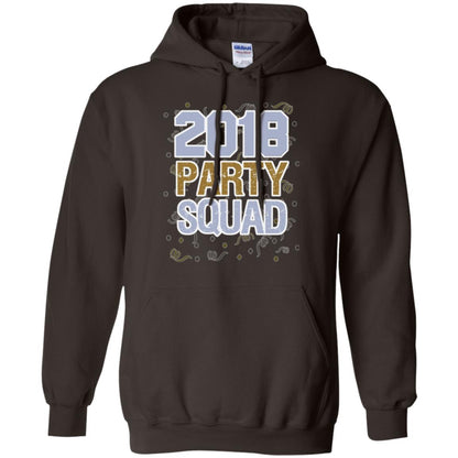 New Years Eve 2018 T-shirt Party Squad Dark Chocolate