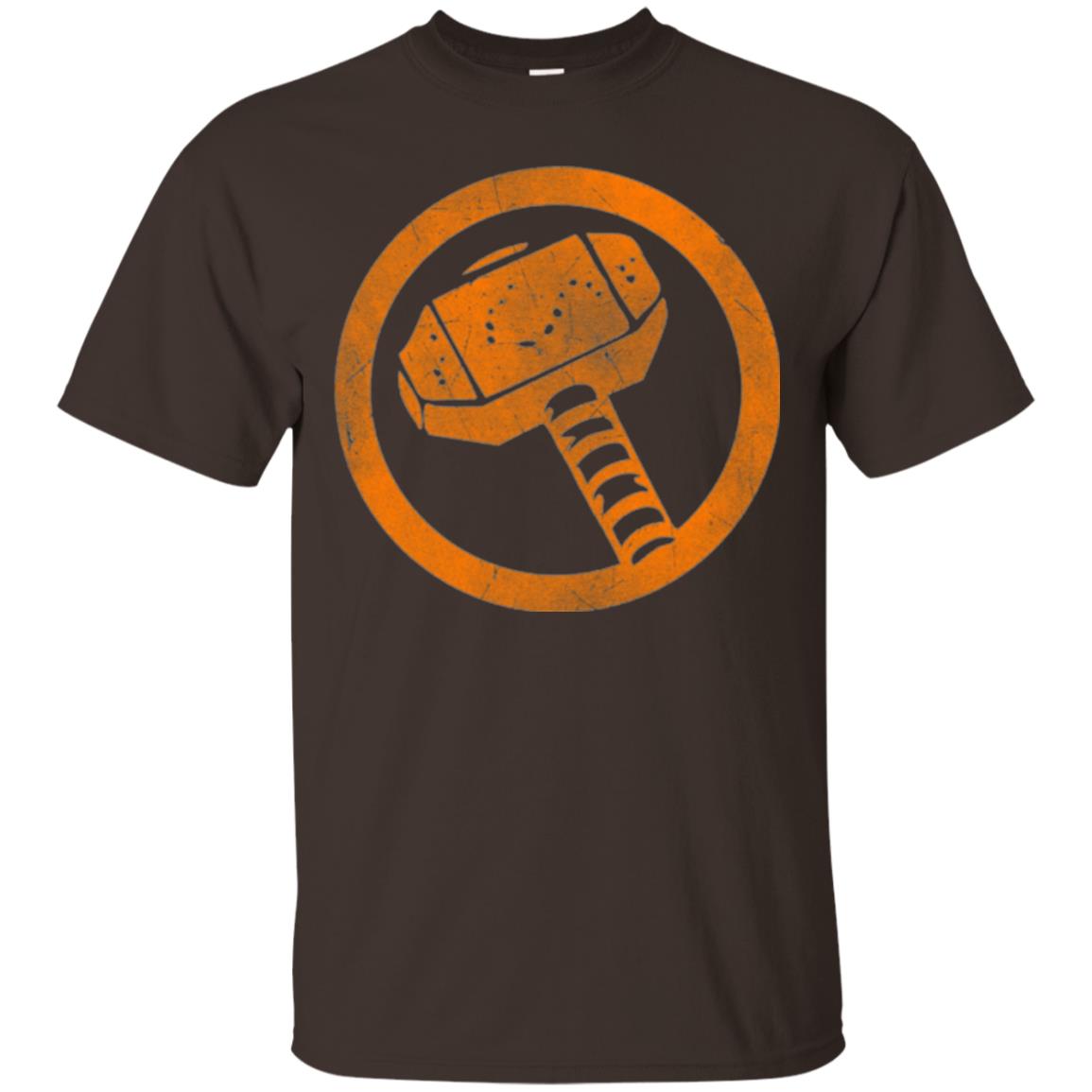 Thor Hammer T-shirt Dark Chocolate