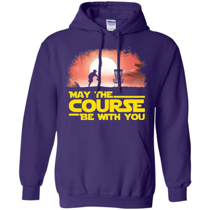 May The Course Be With You T-shirt Purple
