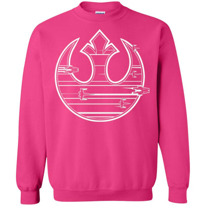 Film T-shirt Last Jedi Rebel Resistance Ship Logo Heliconia