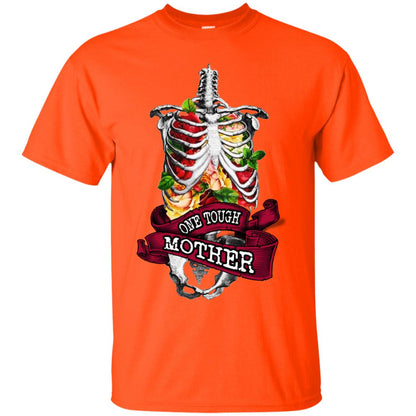 One Tough Mother Mommy Shirt Orange