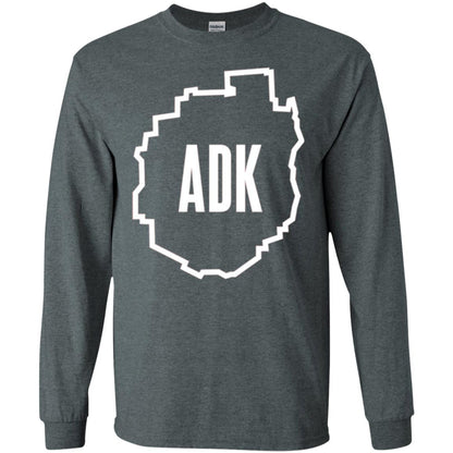 Adirondacks Adk T-shirt Dark Heather