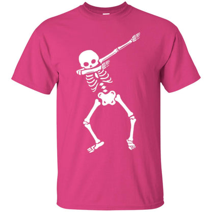 Dabbing Skeleton T Shirt Heliconia