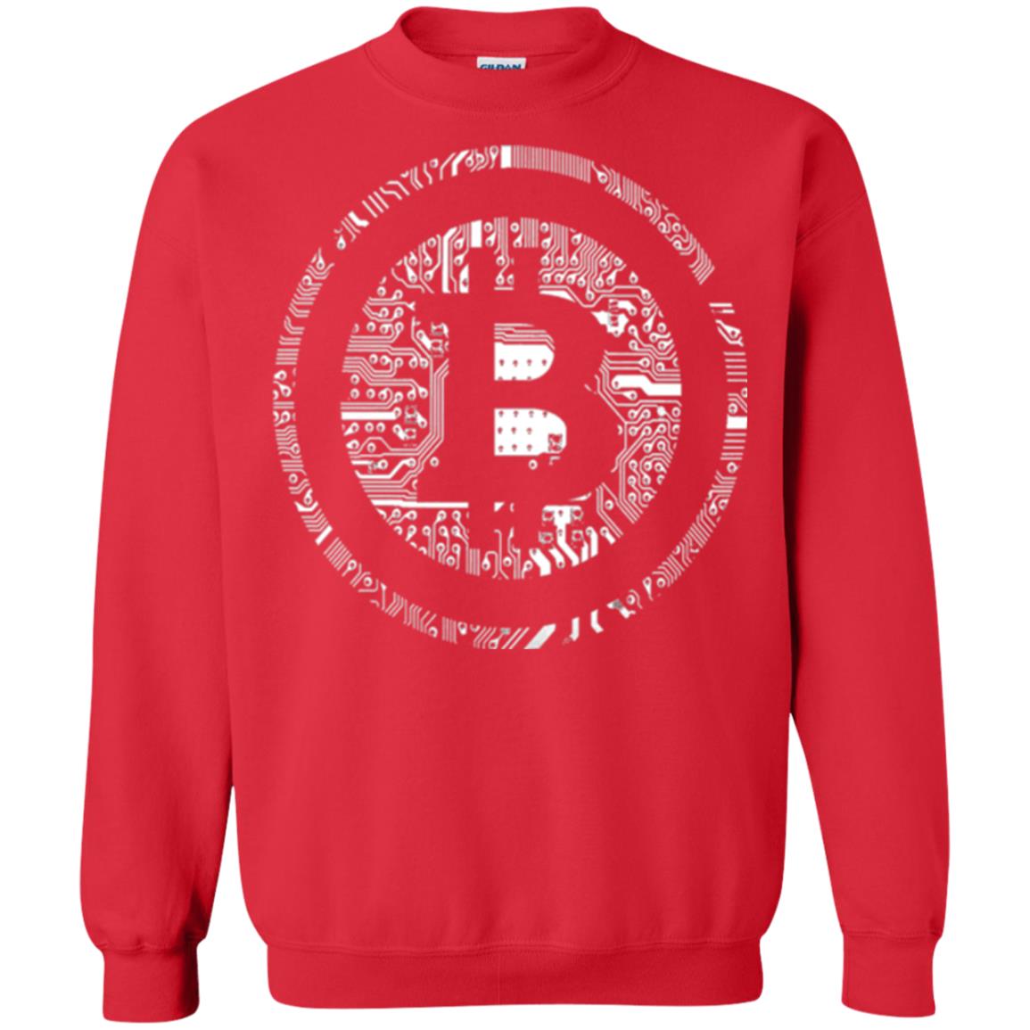Crypto Currency Traders Bitcoin T-shirt Red
