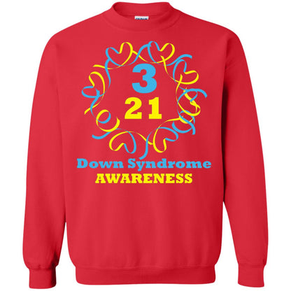 Down Syndrome Awareness T Shirt Red