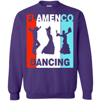 Flamenco Dancing Spanish Dance And Music Lover Shirt Purple