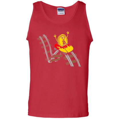 Bitcoin Rollercoaster T-shirt Red