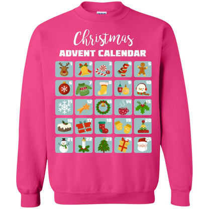 Christmas Calendar December 2018 Gift Shirt Heliconia