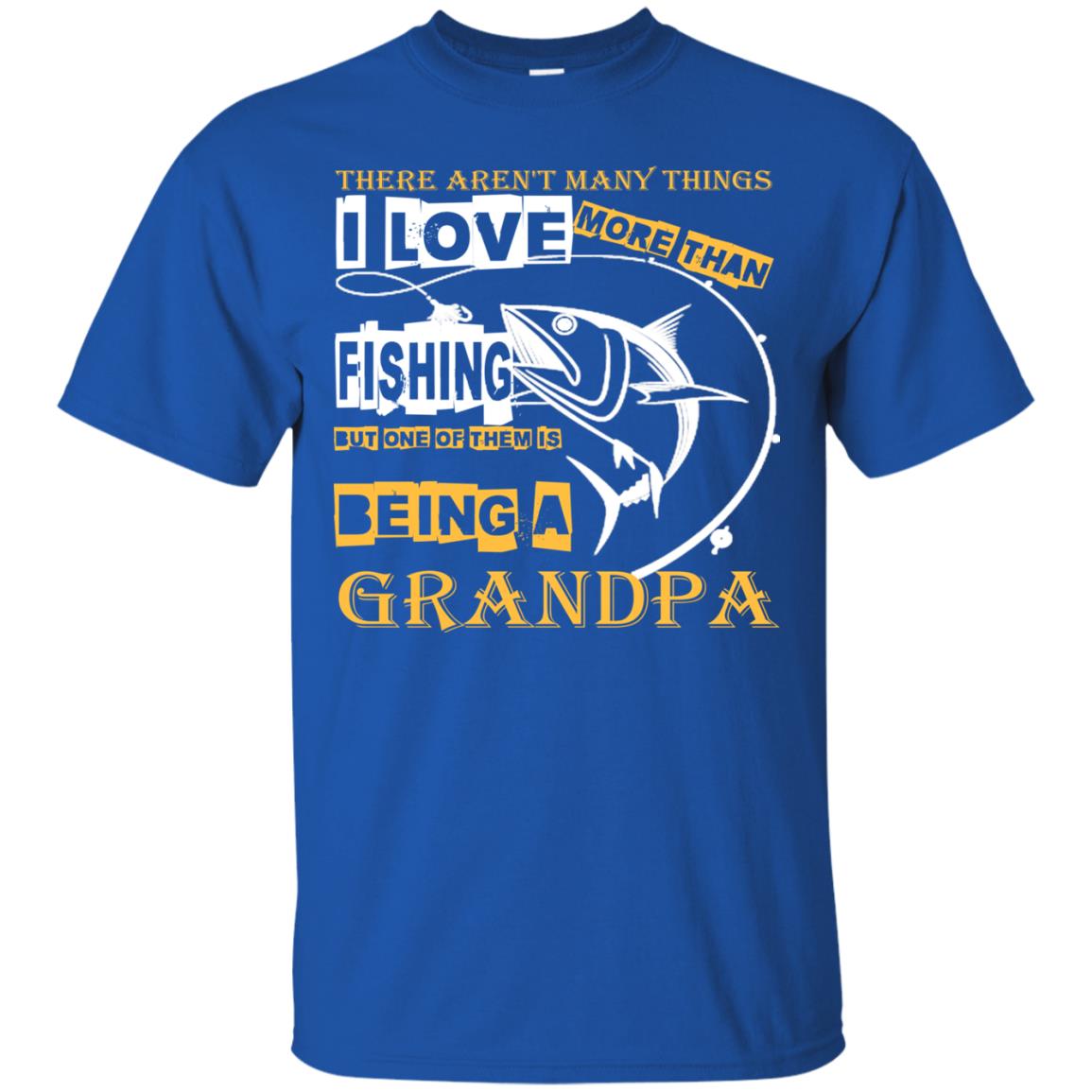 But One Of Them Is Being A Grandpa Papa T-shirt Royal