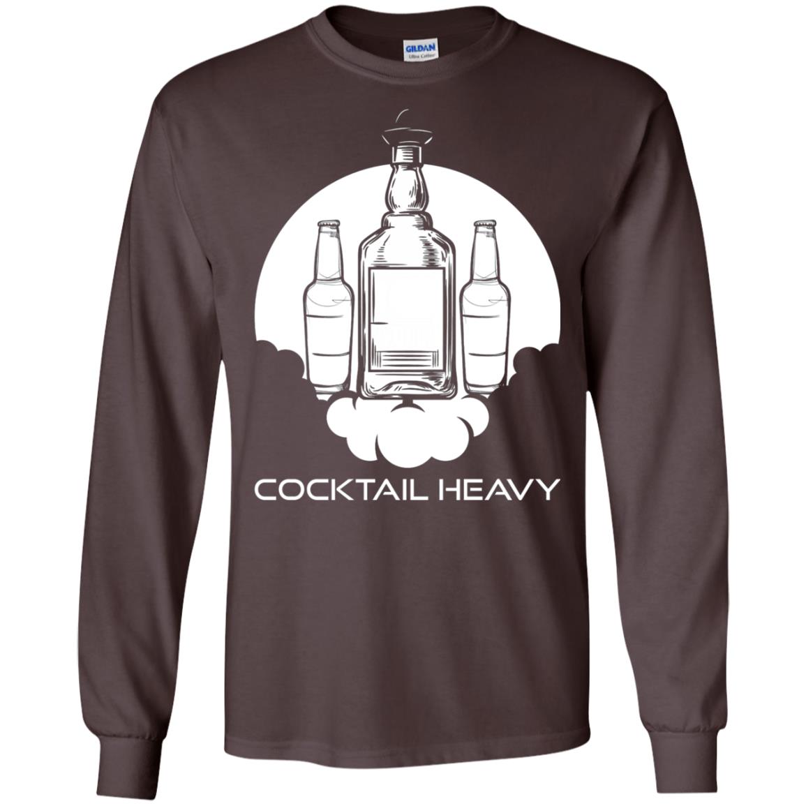 Cocktail Heavy T-shirt Dark Chocolate