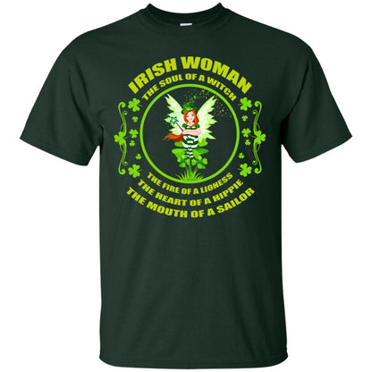 Irish Woman The Soul Of A Witch The Fire Of A Lioness The Heart Of A Hippie The Mouth Of A Sailor Forest