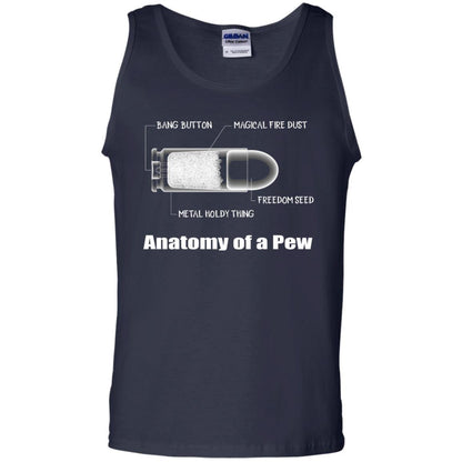 Bullet T-shirt The Anatomy Of A Pew Navy