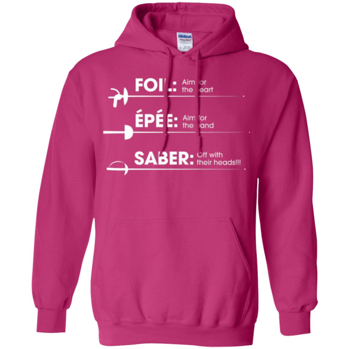 Fencing T-shirt Foil Saber Definition Heliconia