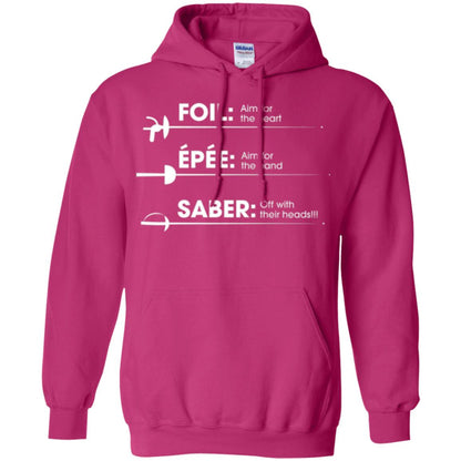 Fencing T-shirt Foil Saber Definition Heliconia