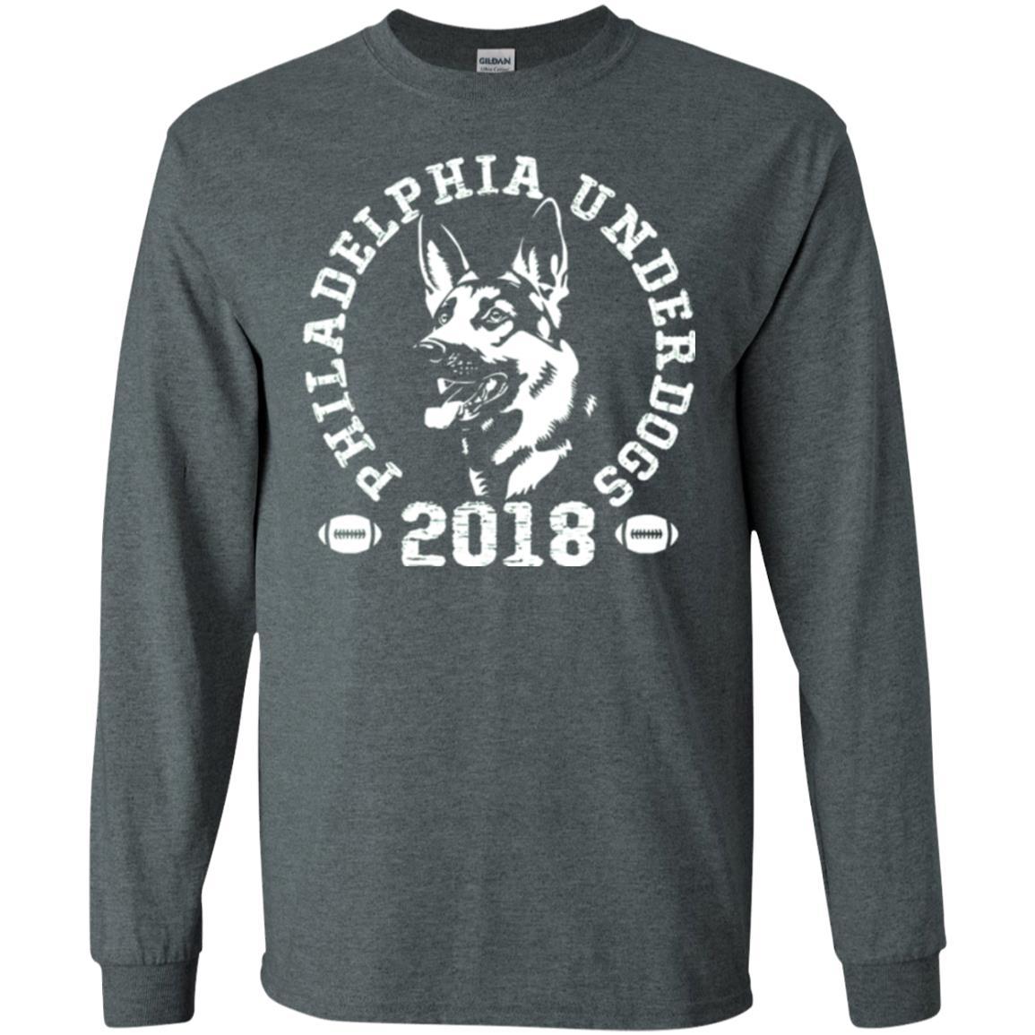 Dog Lover T-shirt Philadelphia Underdogs T-shirt Dark Heather