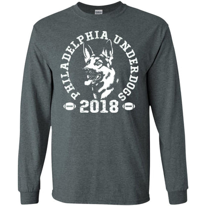 Dog Lover T-shirt Philadelphia Underdogs T-shirt Dark Heather