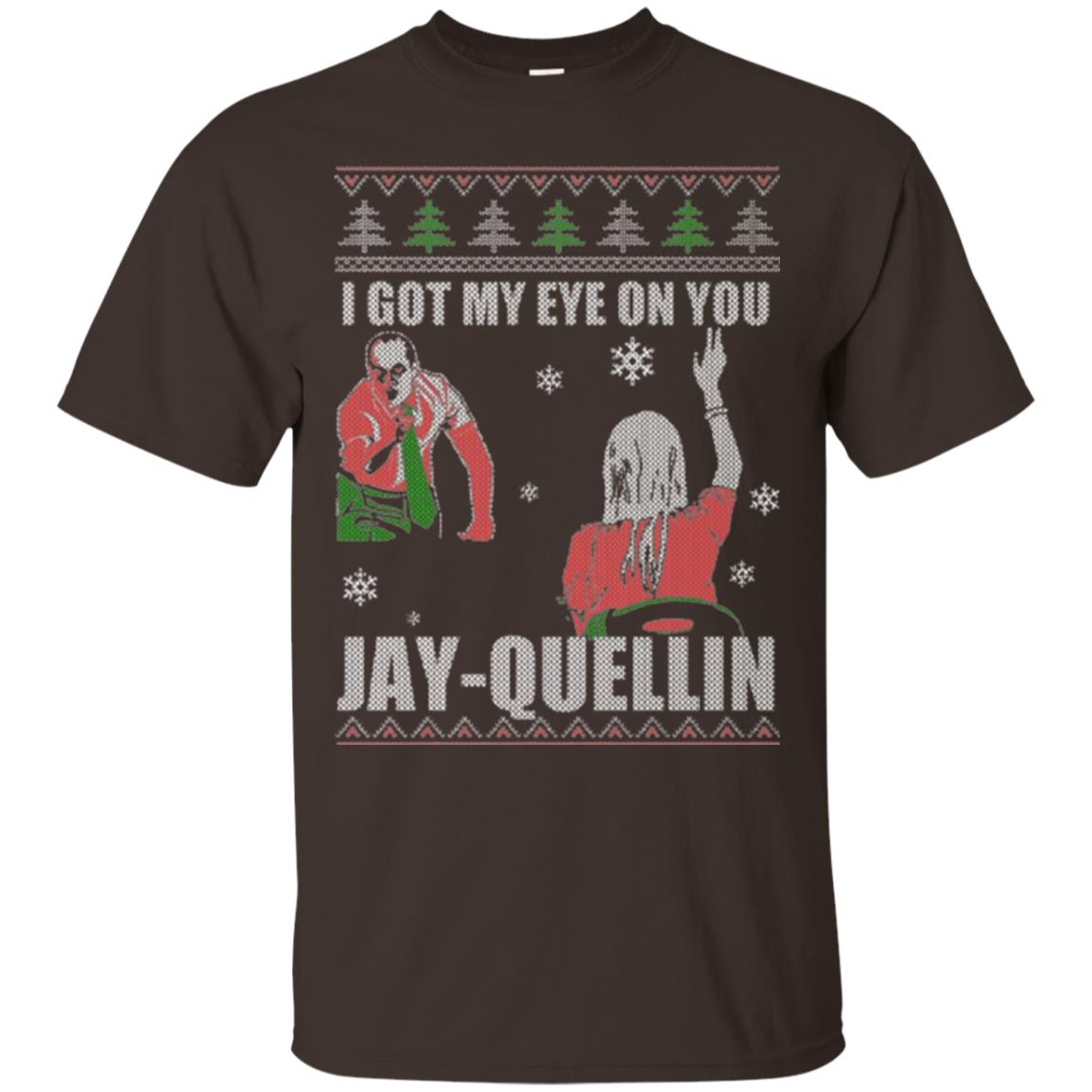 I Got My Eye On You Jay-quellin T-shirt Dark Chocolate