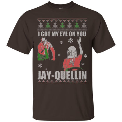 I Got My Eye On You Jay-quellin T-shirt Dark Chocolate