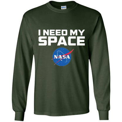 Nasa T-shirt I Need My Space Forest Green
