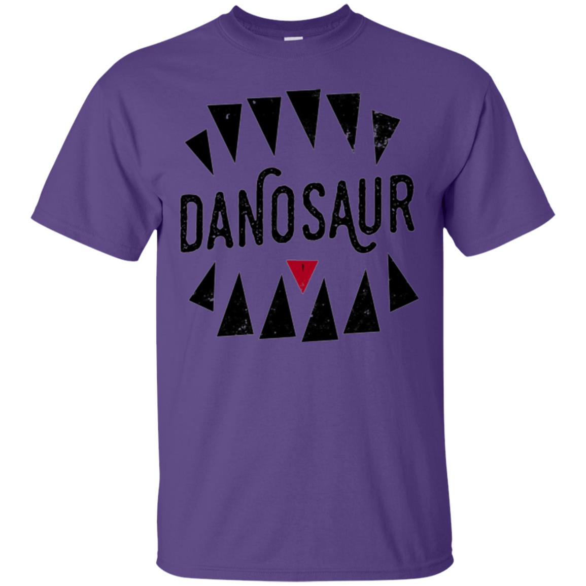 Dinosaus Lovers T-shirt Overly Excited Tourist Purple