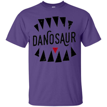 Dinosaus Lovers T-shirt Overly Excited Tourist Purple
