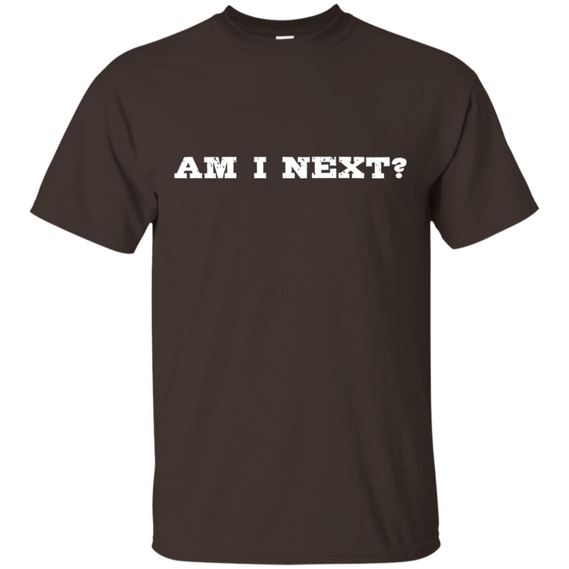 Am I Next National Walkout T-shirt Dark Chocolate