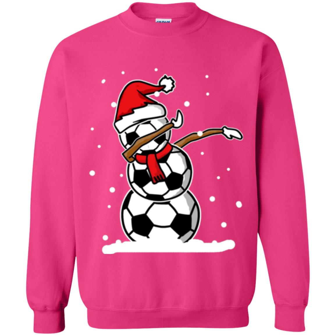Christmas T-shirt Dabbing Snowman Ball Heliconia