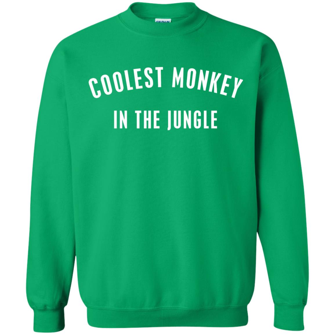Monkey T-shirt Coolest Monkey In The Jungle Irish Green