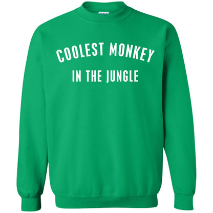 Monkey T-shirt Coolest Monkey In The Jungle Irish Green