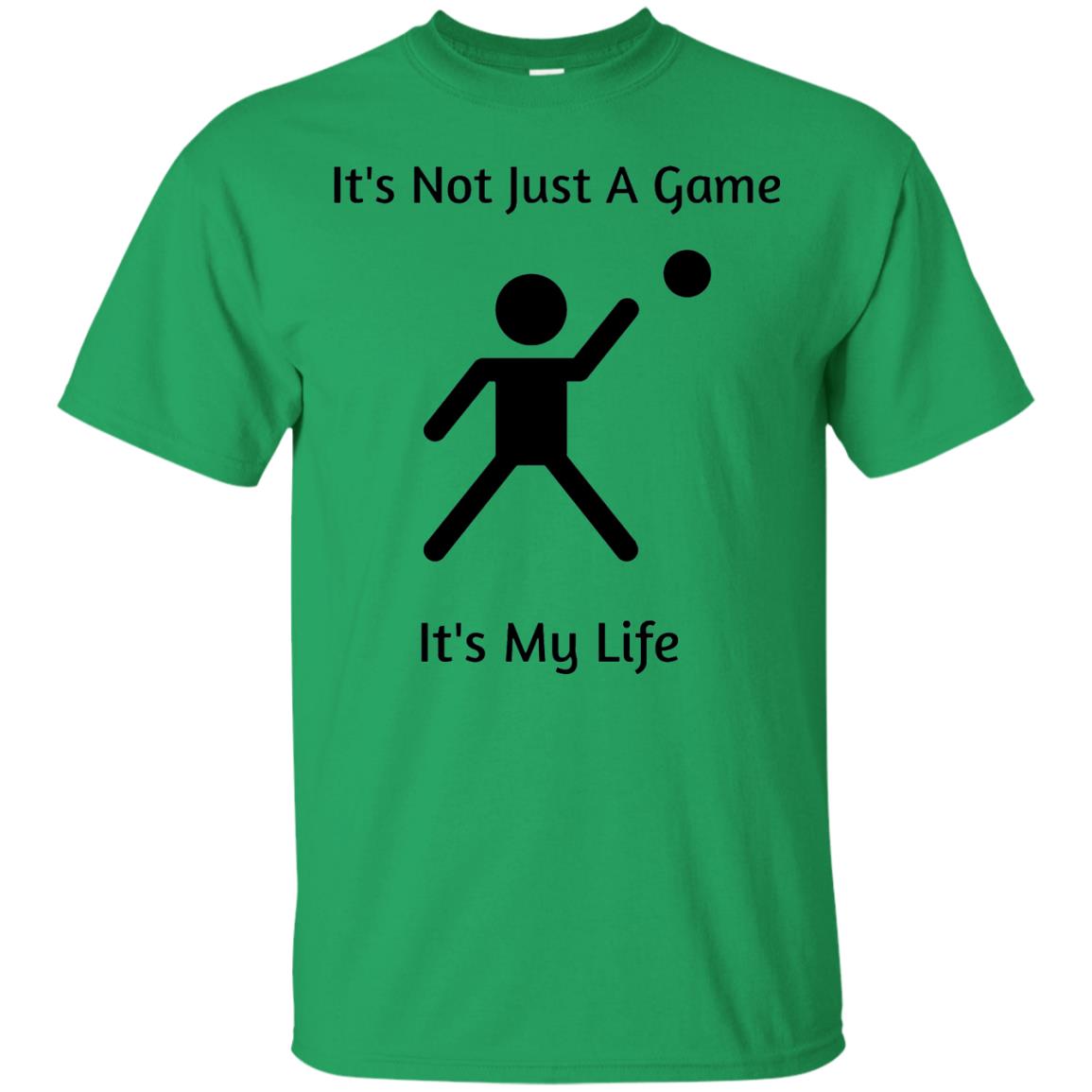Basketball Shirt Its Not Just A Game Its My Life Irish Green