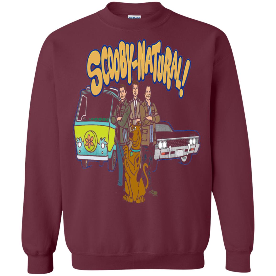 Scooby Natural Movie Lover T-shirt Maroon