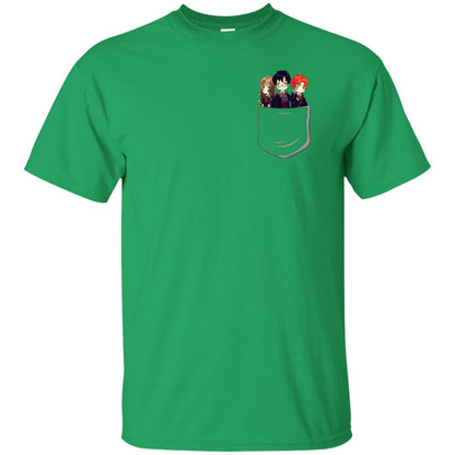 Harry Potter Pocket Movie Lover T-shirt Irish Green