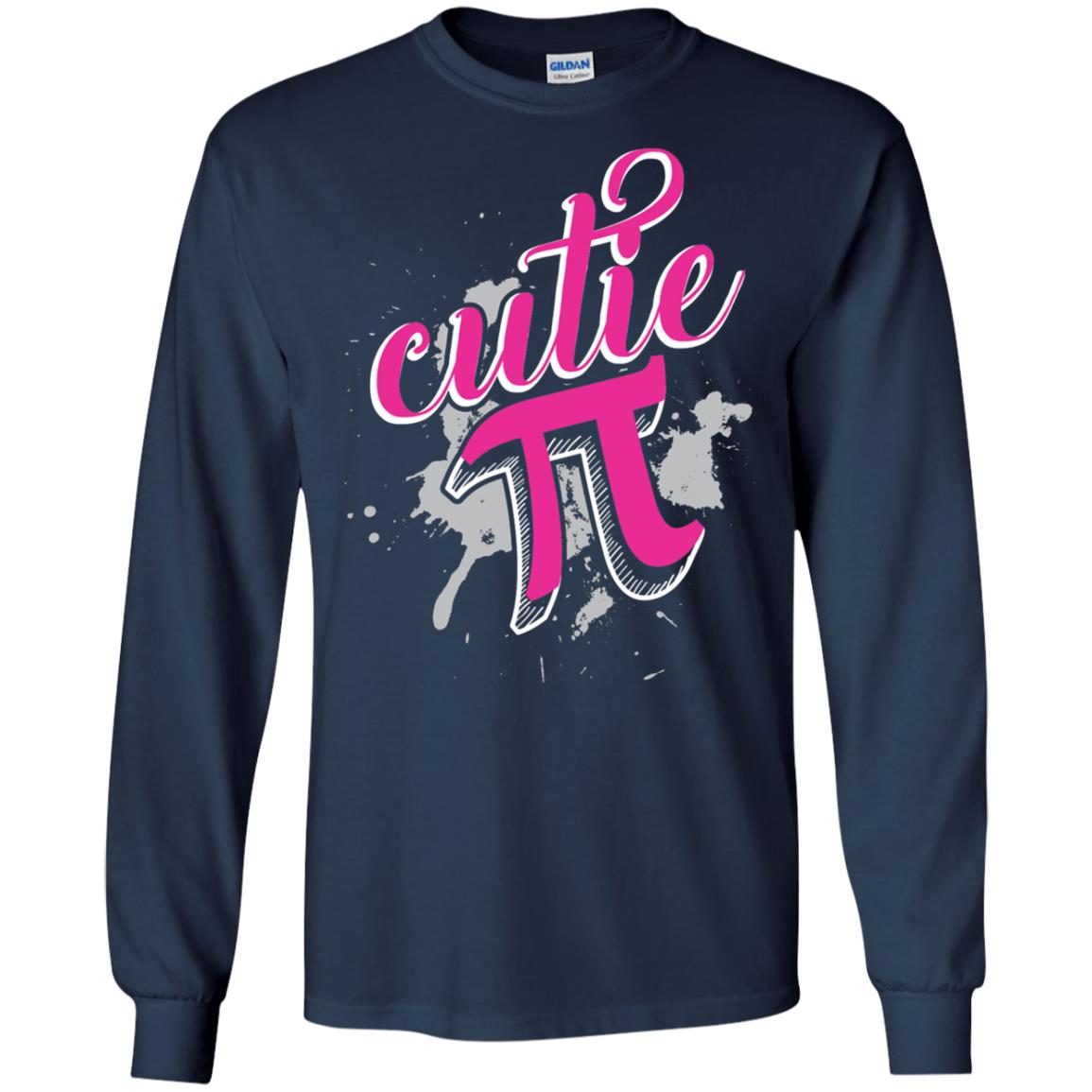 Cutie Pi Funny Math 3.14 Happy Pi Day T-shirt Navy
