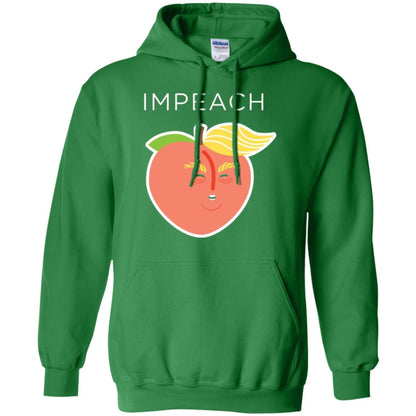 Anti Trump Peach Emoji T-shirt Impeach Donald Irish Green