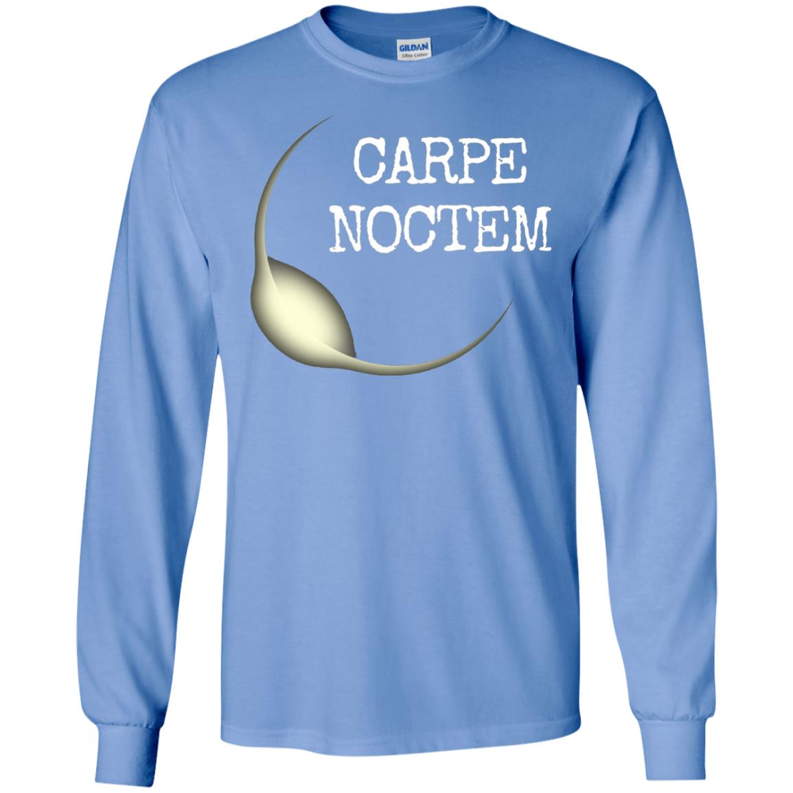 Carpe Noctem Lunar Eclipse T Shirt Carolina Blue