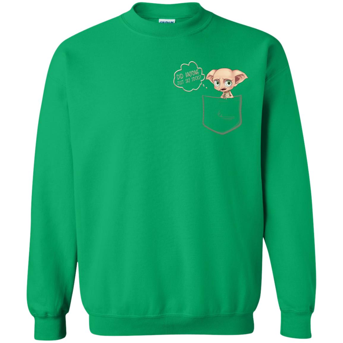 Did Anyone Just Say Socks Dobby In Pocket Shirt Irish Green